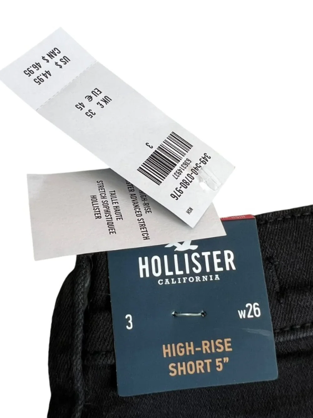 Hollister jean shorts size 3 26